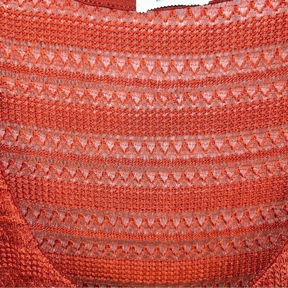 Kimchi Blue Dress Fitted All Over Sheer Lace Fit and Flare Lined Long Sleeves - Picture 6 of 11